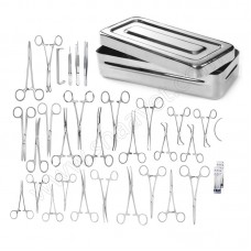 Complete Surgical Box for Large Animals, 32 Items